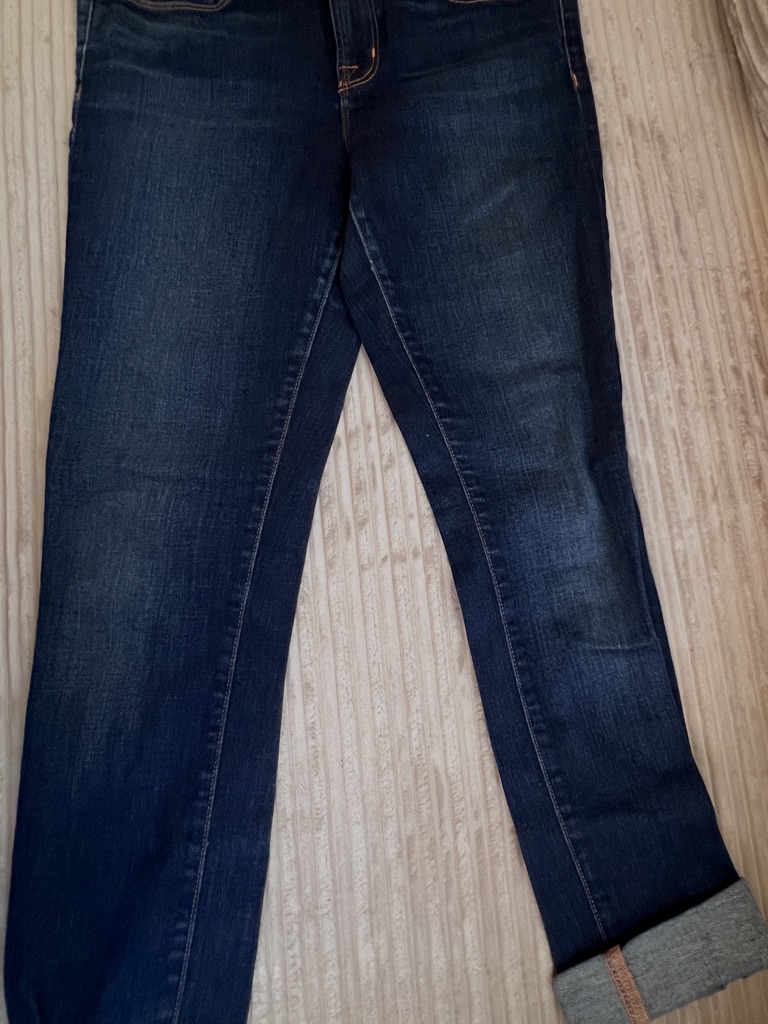 J Brand Dark Indigo Straight Leg Jeans